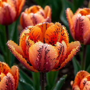 Тюльпан Литл Джем купить по цене от 199р. в интернет-магазине «Посадика» с доставкой почтой в в Колпиное и по всей России – [изображение №1].